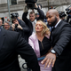 Adult-film actress Stormy Daniels (real name Stephanie Clifford) arrives at the United States District Court for the Southern District of New York for a hearing related to Michael Cohen, President Donald Trump’s longtime personal attorney and confidant, on April 16, 2018, in New York City.